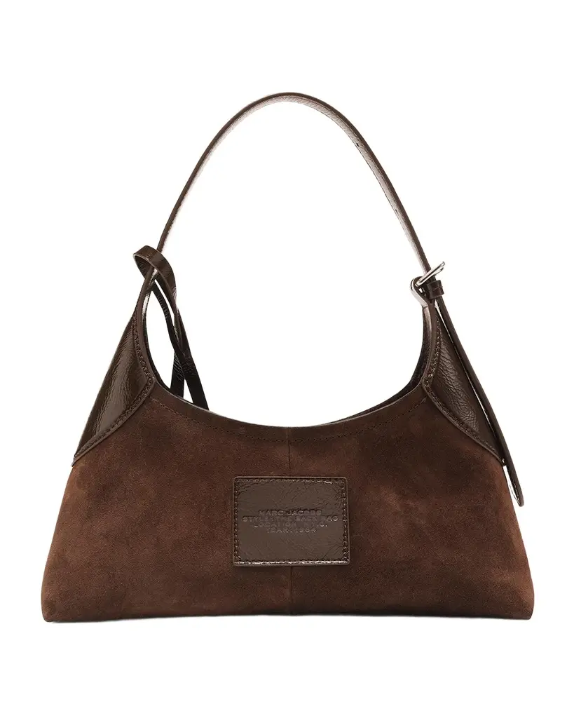 Marc Jacobs Small Belted Suede Sack Bag | Image 1 Marc Jacobs Small Belted Suede Sack Bag | Image 1