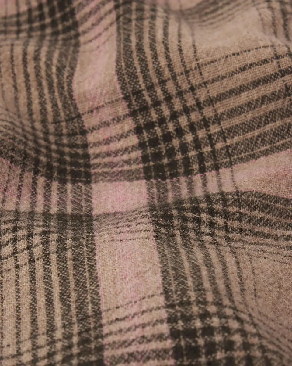 Frame Men's Wool and Nylon Maxi-Plaid Overshirt | Thumbnail 5