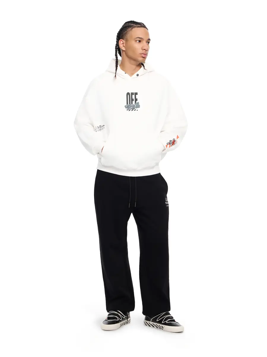 Off-White L/AB Off Active Tape Hoodie | Thumbnail 3 Off-White L/AB Off Active Tape Hoodie | Thumbnail 3