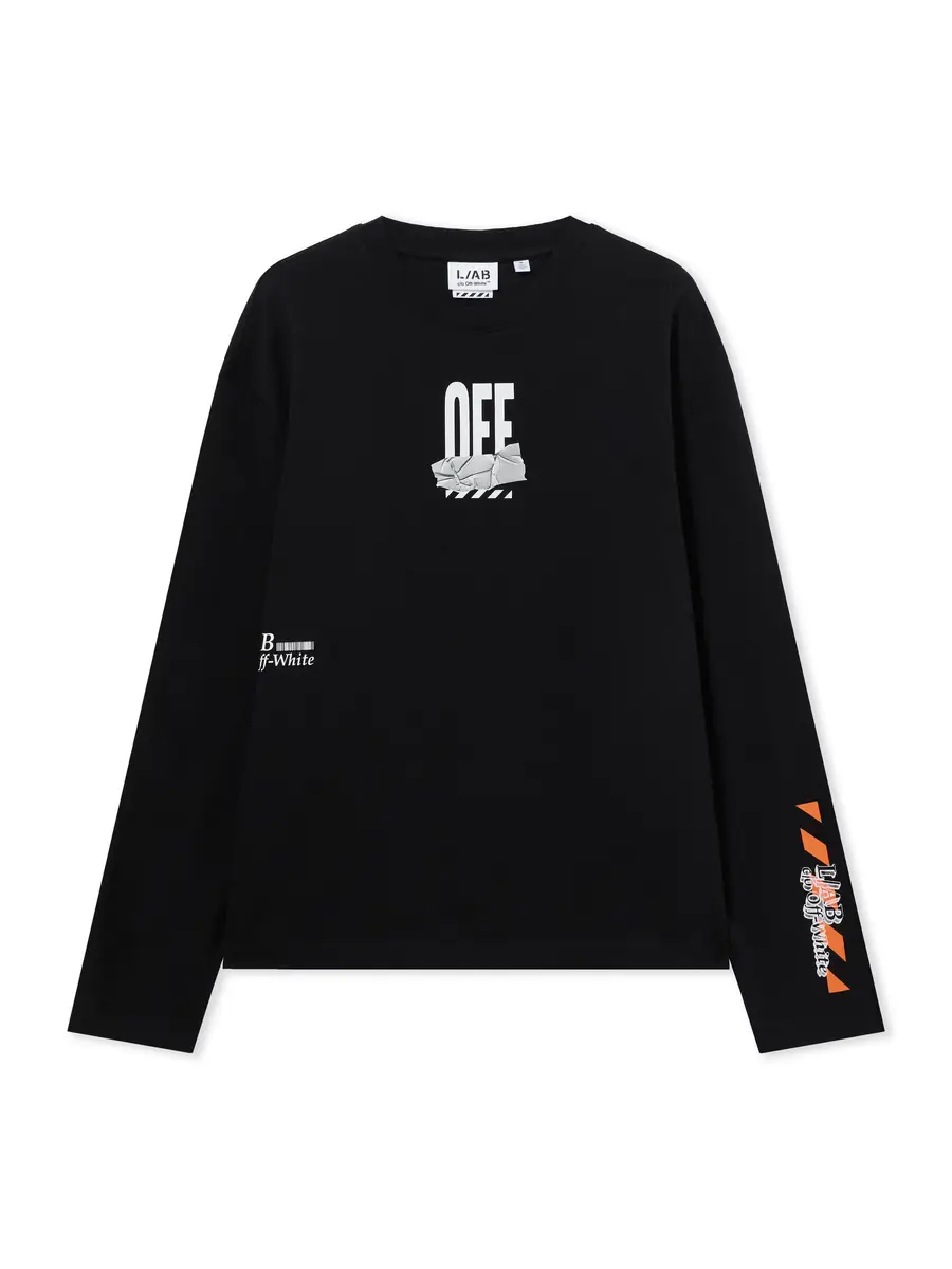 Off-White L/AB Off Active Tape Long-Sleeved T-Shirt | Thumbnail 2 Off-White L/AB Off Active Tape Long-Sleeved T-Shirt | Thumbnail 2