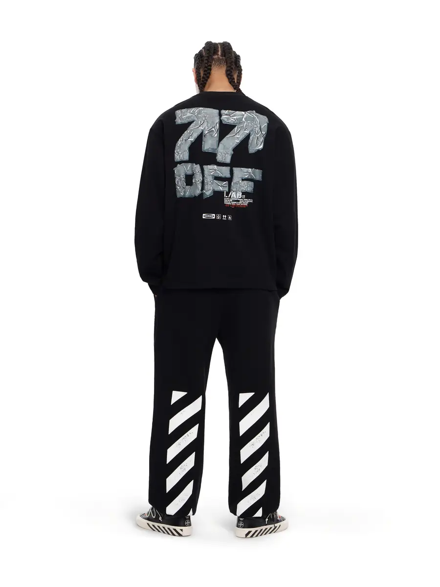 Off-White L/AB Off Active Tape Long-Sleeved T-Shirt | Thumbnail 4 Off-White L/AB Off Active Tape Long-Sleeved T-Shirt | Thumbnail 4