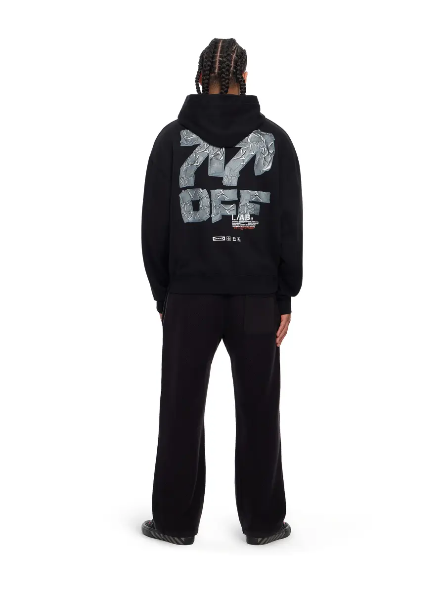 Off-White L/AB Off Active Tape Hoodie | Thumbnail 4