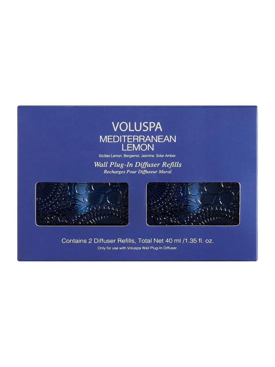 Mediterranean Lemon Wall Plugin Twin Refill Pack Mediterranean Lemon Wall Plugin Twin Refill Pack