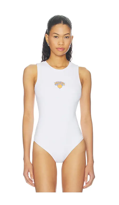 Hype and Vice Knicks Contouring Bodysuit | Thumbnail 2 Hype and Vice Knicks Contouring Bodysuit | Thumbnail 2