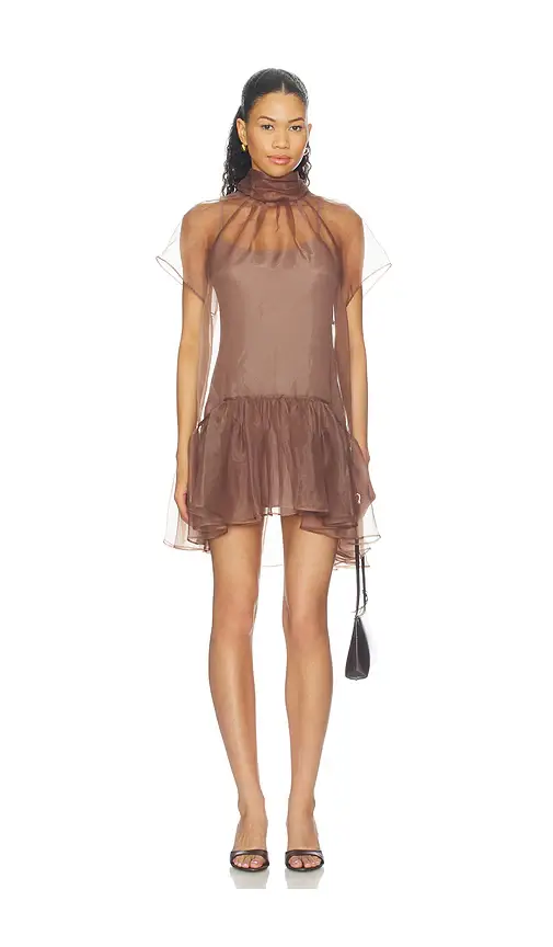 Simkhai Beaux Tiered Mini Dress | Image 1 Simkhai Beaux Tiered Mini Dress | Image 1