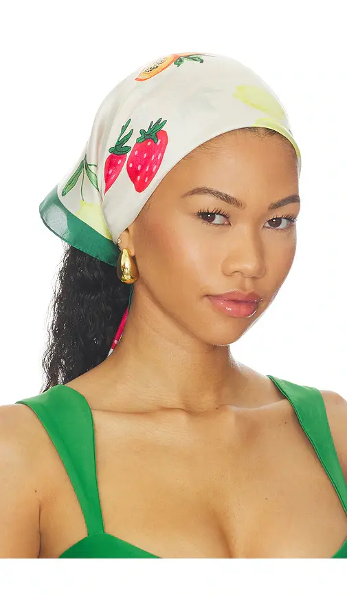 Frasier Sterling Summer Fruit Scarf | Image 1 Frasier Sterling Summer Fruit Scarf | Image 1