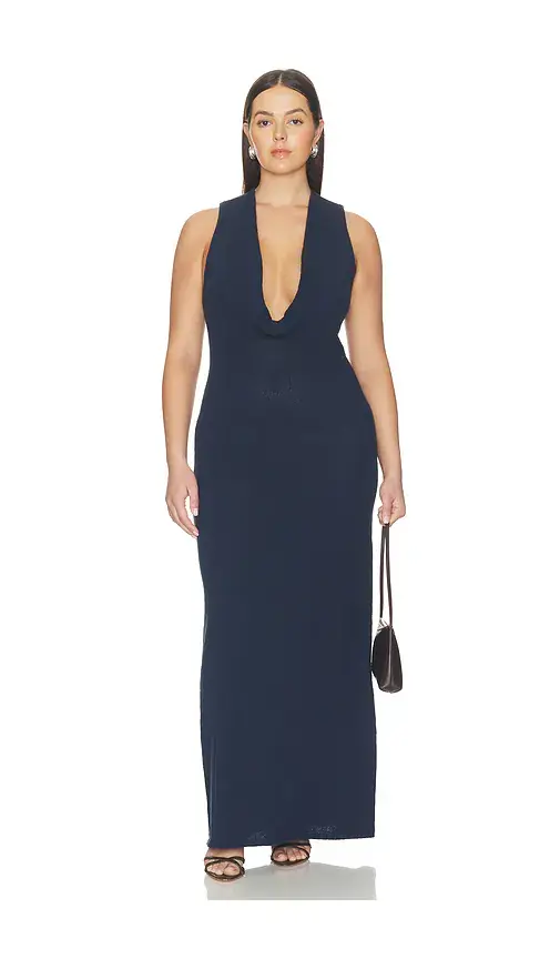 L'Academie Mckayla Cowl Maxi Dress | Thumbnail 2