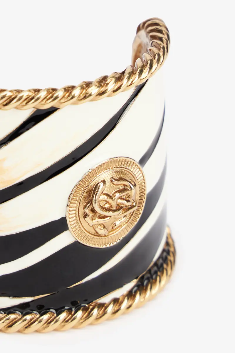 Roberto Cavalli Enameled Metal Bracelet | Thumbnail 4 Roberto Cavalli Enameled Metal Bracelet | Thumbnail 4