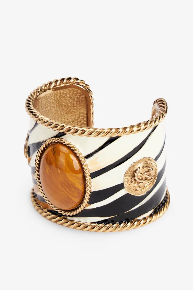 Roberto Cavalli Enameled Metal Bracelet | Thumbnail 5 Roberto Cavalli Enameled Metal Bracelet | Thumbnail 5
