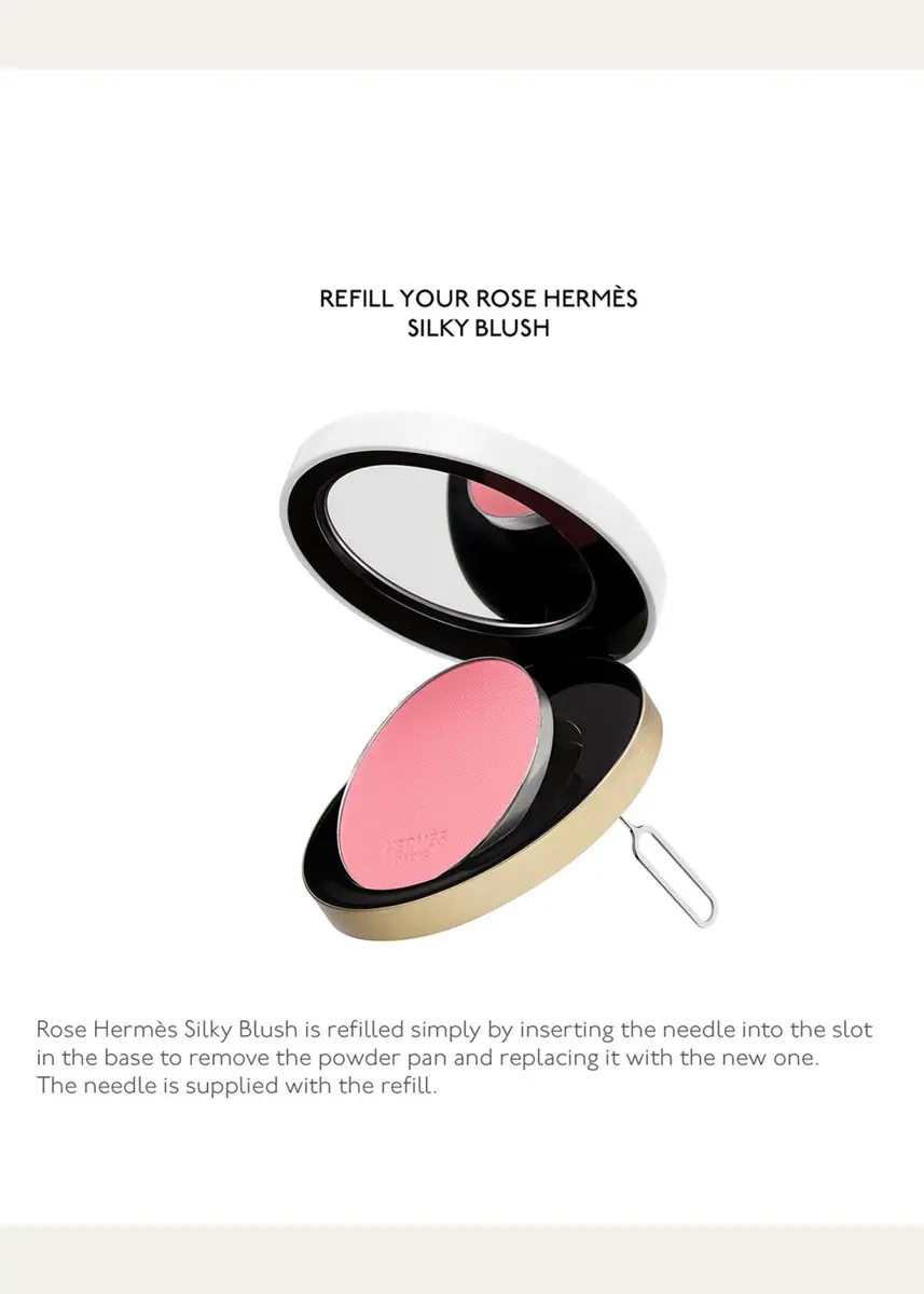 HERMÈS Rose Hermes Silky Blush Powder | Thumbnail 3 HERMÈS Rose Hermes Silky Blush Powder | Thumbnail 3
