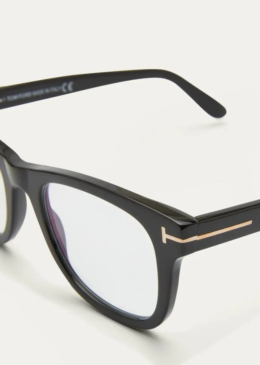Tom Ford Square Blue Light-Blocking Optical Glasses | Thumbnail 4 Tom Ford Square Blue Light-Blocking Optical Glasses | Thumbnail 4