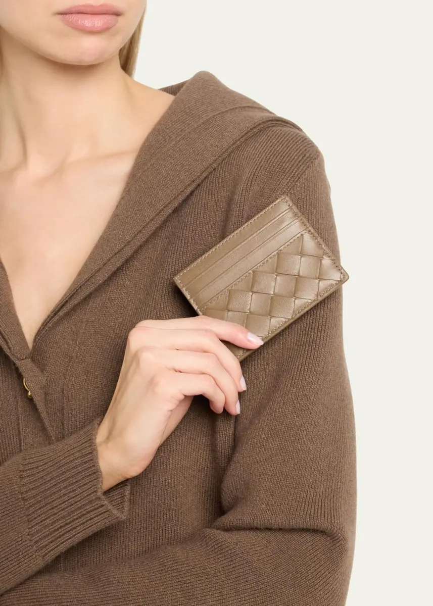 Bottega Veneta Intrecciato Credit Card Case | Thumbnail 2 Bottega Veneta Intrecciato Credit Card Case | Thumbnail 2