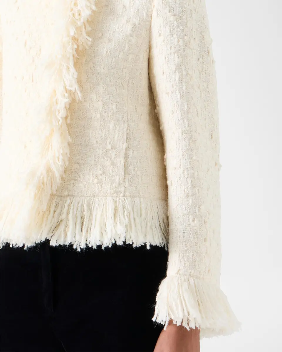 Akris punto Bouclé Tweed Wool-Blend Jacket | Thumbnail 5 Akris punto Bouclé Tweed Wool-Blend Jacket | Thumbnail 5
