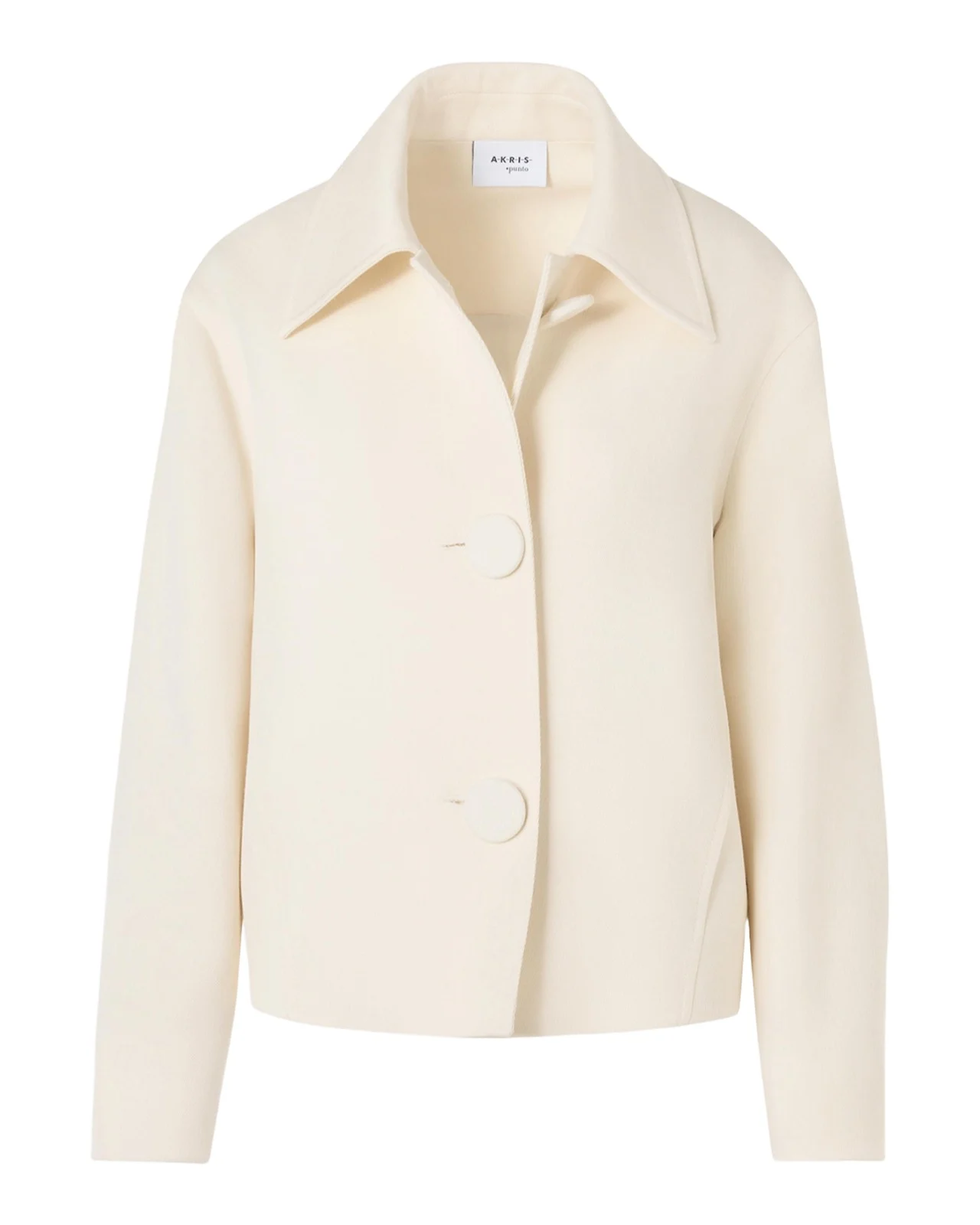 Wool Single-Breasted Short Jacket Wool Single-Breasted Short Jacket