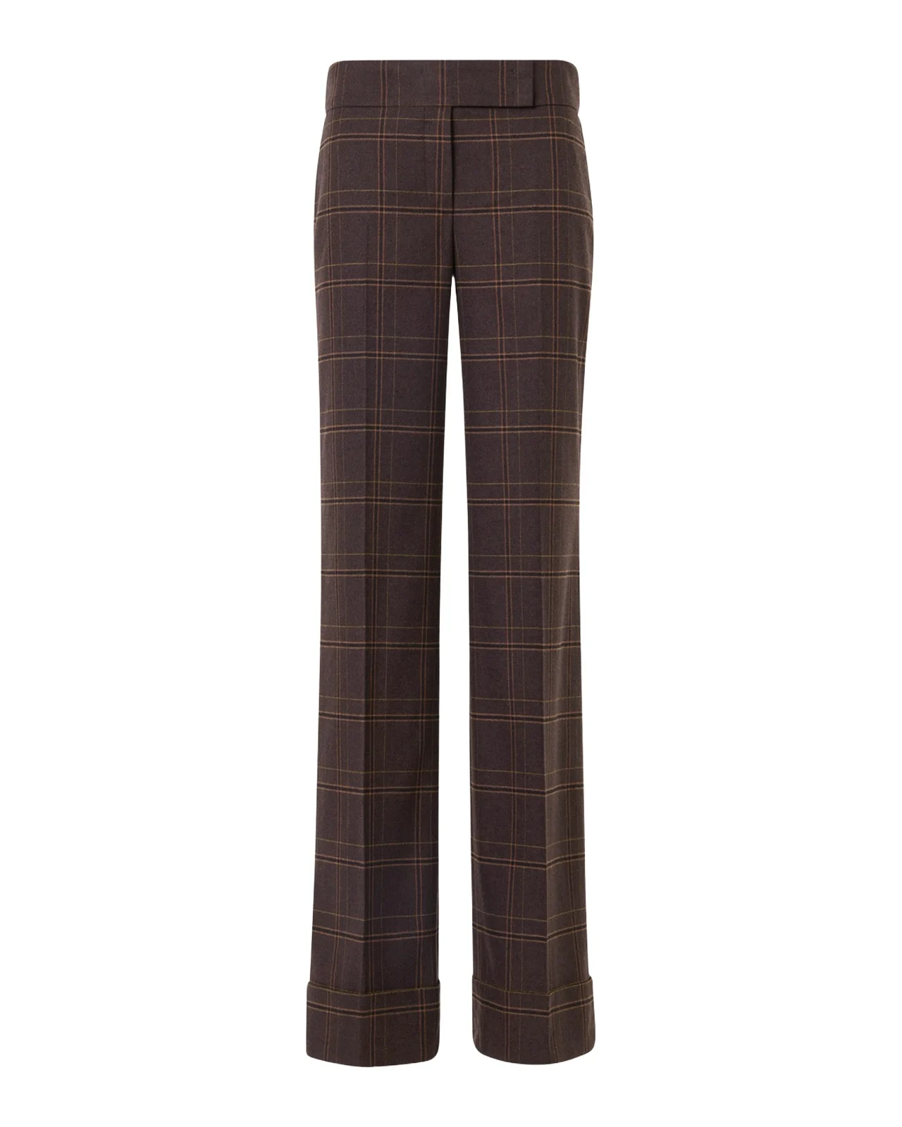 Akris punto Milly Blanket Check Flannel Pants