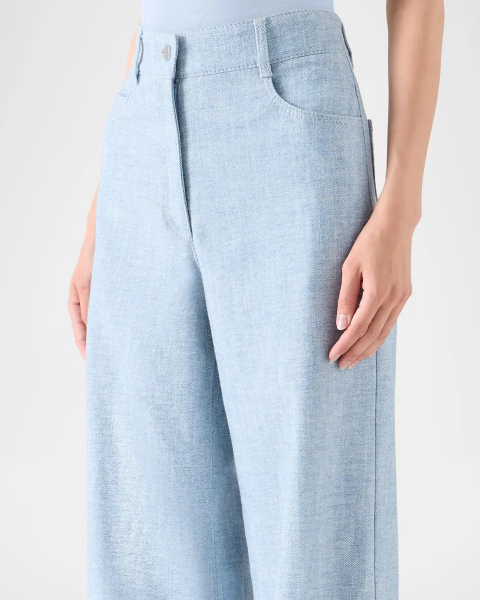 Akris punto Cooper High-Rise Denim Pants | Thumbnail 5 Akris punto Cooper High-Rise Denim Pants | Thumbnail 5