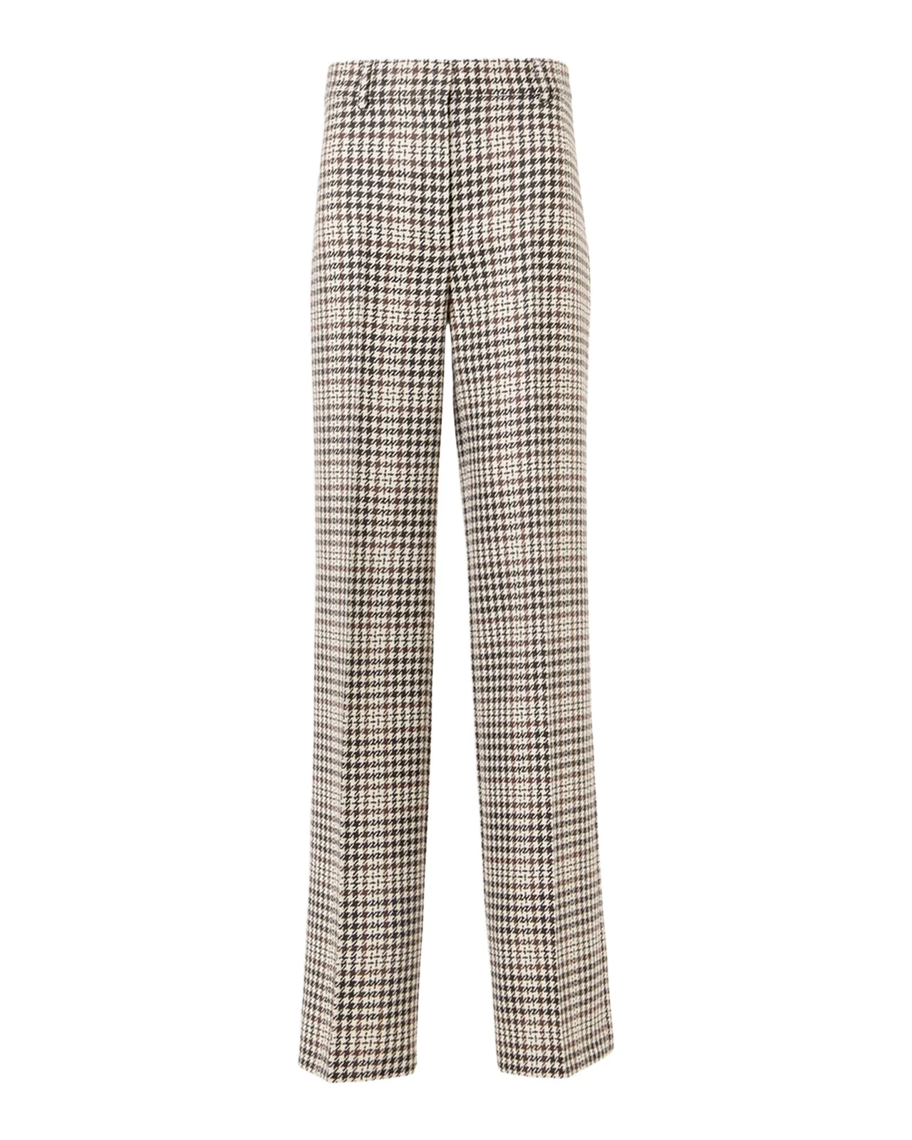 Akris punto Chiaro Plaid Wool-Blend Tweed Pants