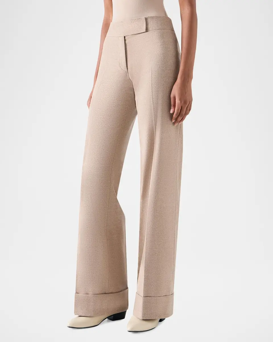 Akris punto Milly Cuffed Straight-Leg Pants | Thumbnail 4