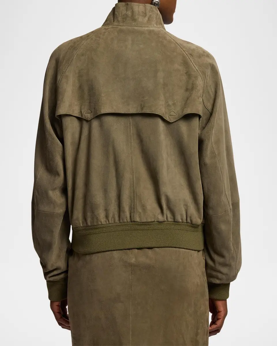 Ralph Lauren Collection Perrie Lamb-Suede Jacket | Thumbnail 3 Ralph Lauren Collection Perrie Lamb-Suede Jacket | Thumbnail 3