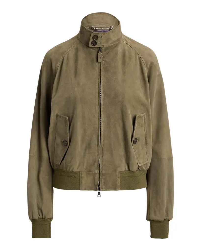 Ralph Lauren Collection Torrence Suede Jacket | Image 1 Ralph Lauren Collection Torrence Suede Jacket | Image 1