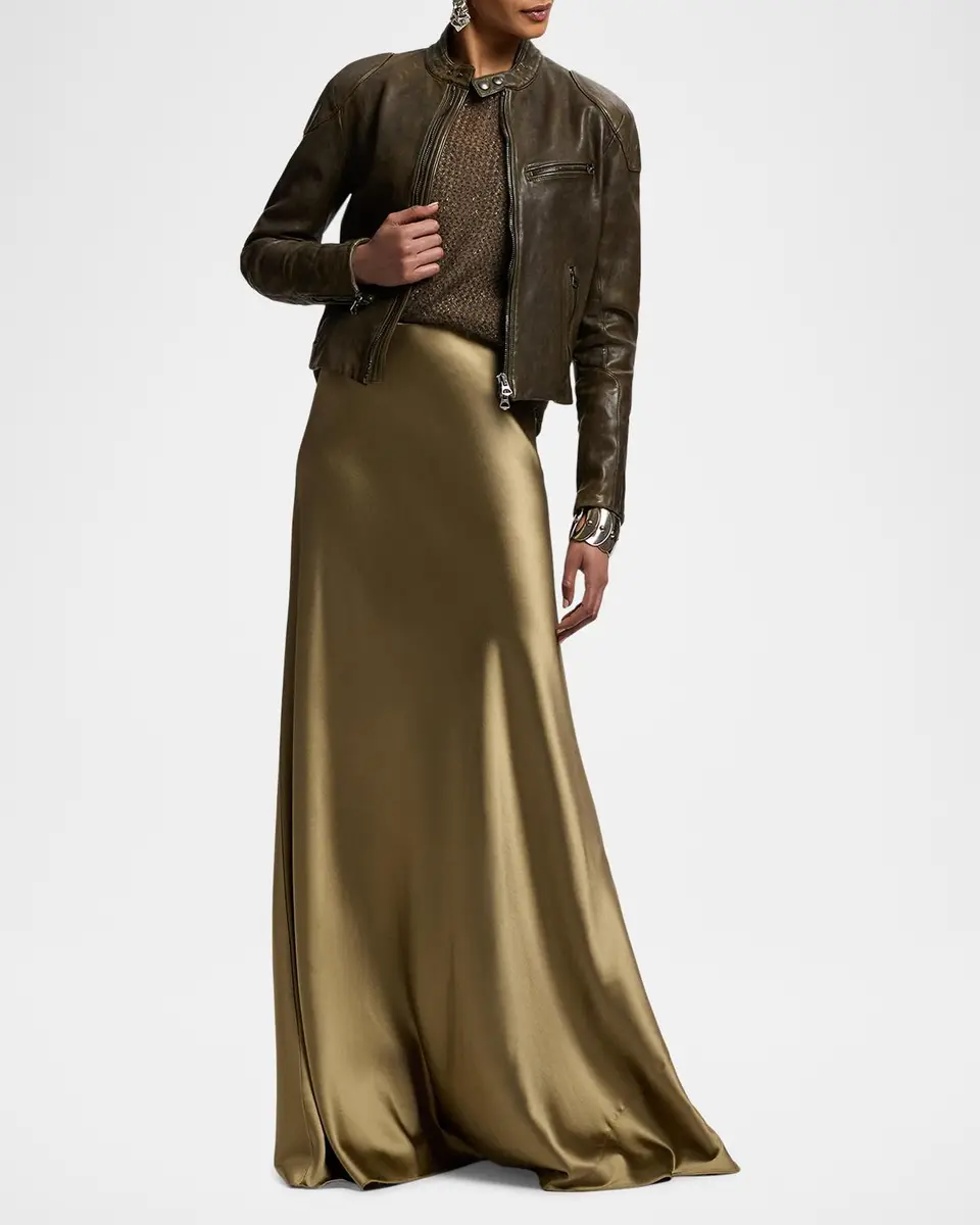 Ralph Lauren Collection Orman Lambskin Moto Jacket | Thumbnail 2 Ralph Lauren Collection Orman Lambskin Moto Jacket | Thumbnail 2