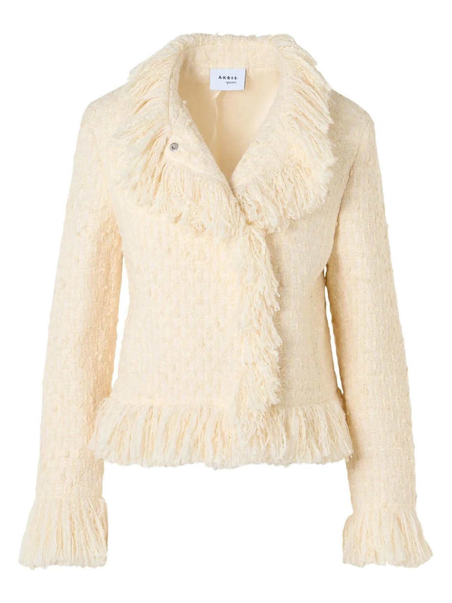 Bouclé Tweed Wool-Blend Jacket Bouclé Tweed Wool-Blend Jacket