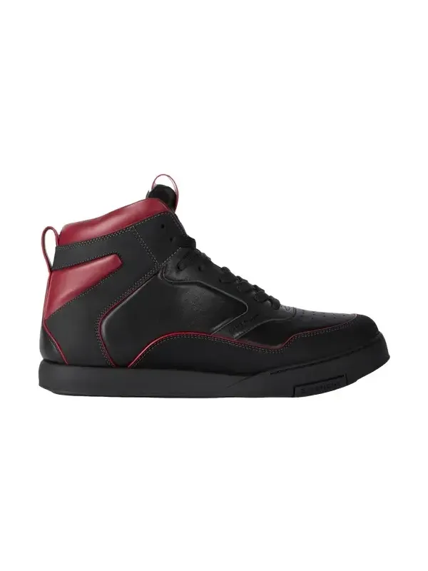 Givenchy Men's Leather High-Top Sneakers