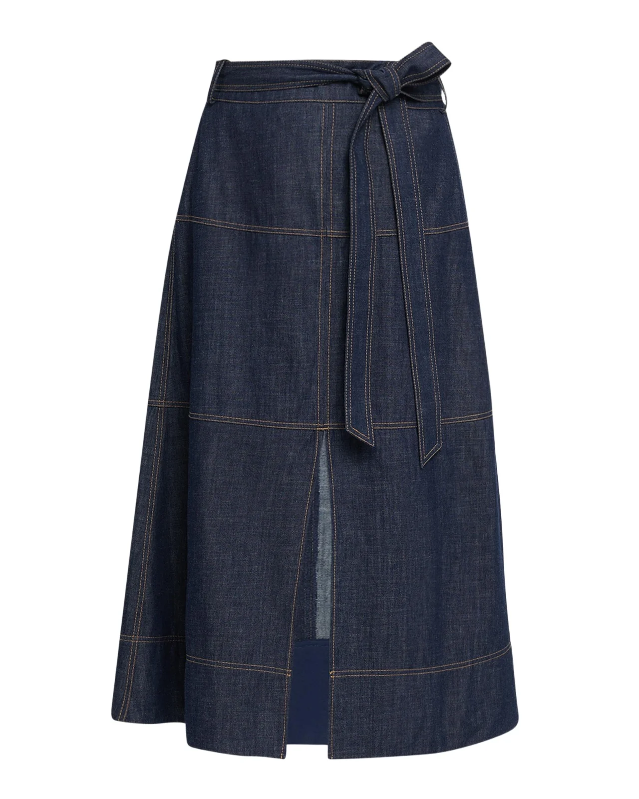 Hudley Denim Midi Skirt