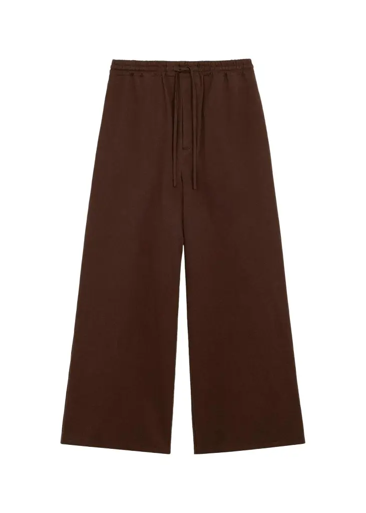 Loewe x Paula's Ibiza Men's Washed Satin Wide-Leg Drawstring Pants | Image 1 Loewe x Paula's Ibiza Men's Washed Satin Wide-Leg Drawstring Pants | Image 1