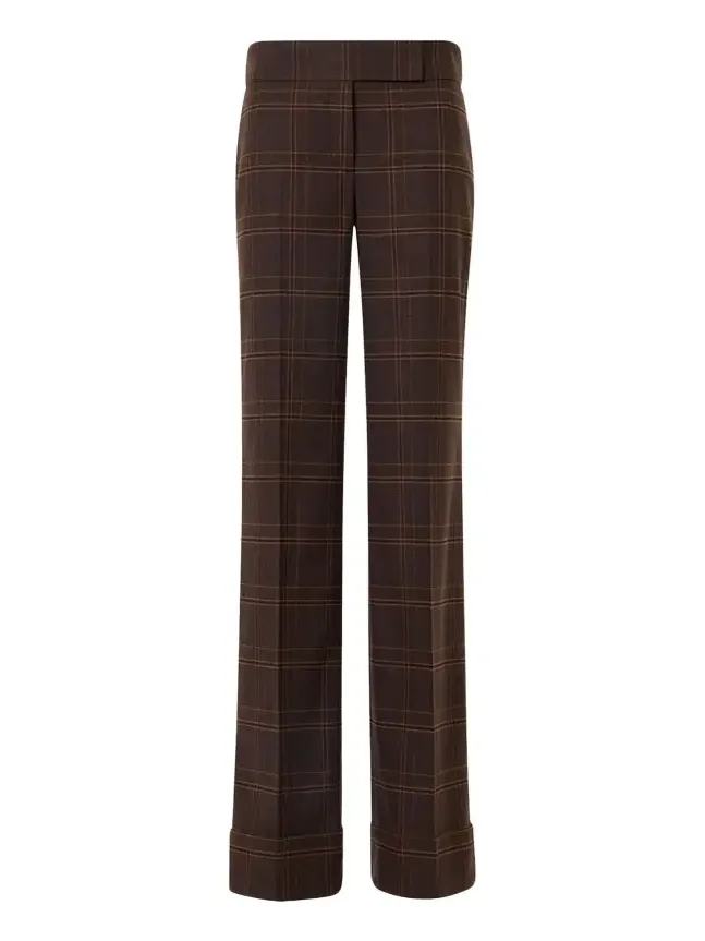 Milly Blanket Check Flannel Pants