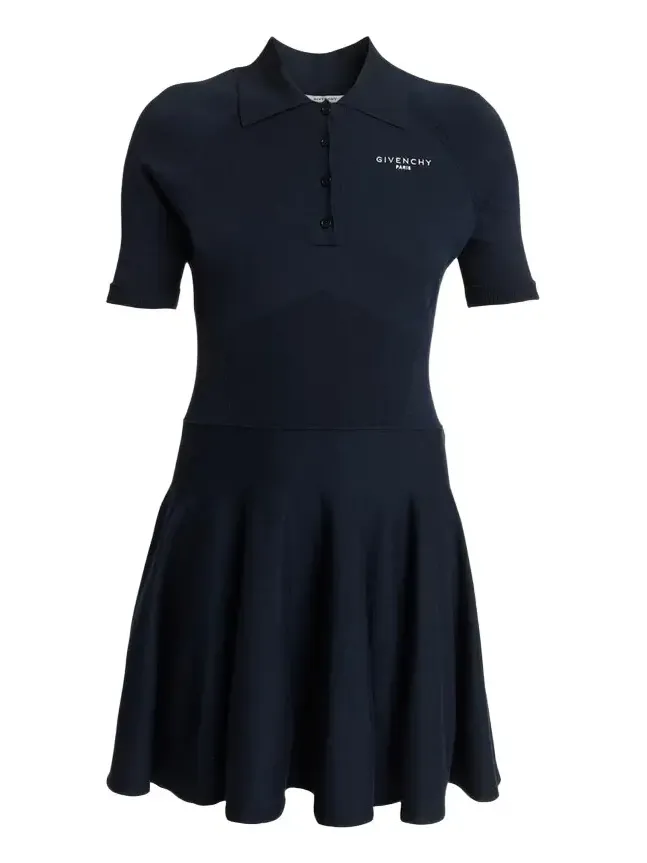 A-Line Short Polo Dress