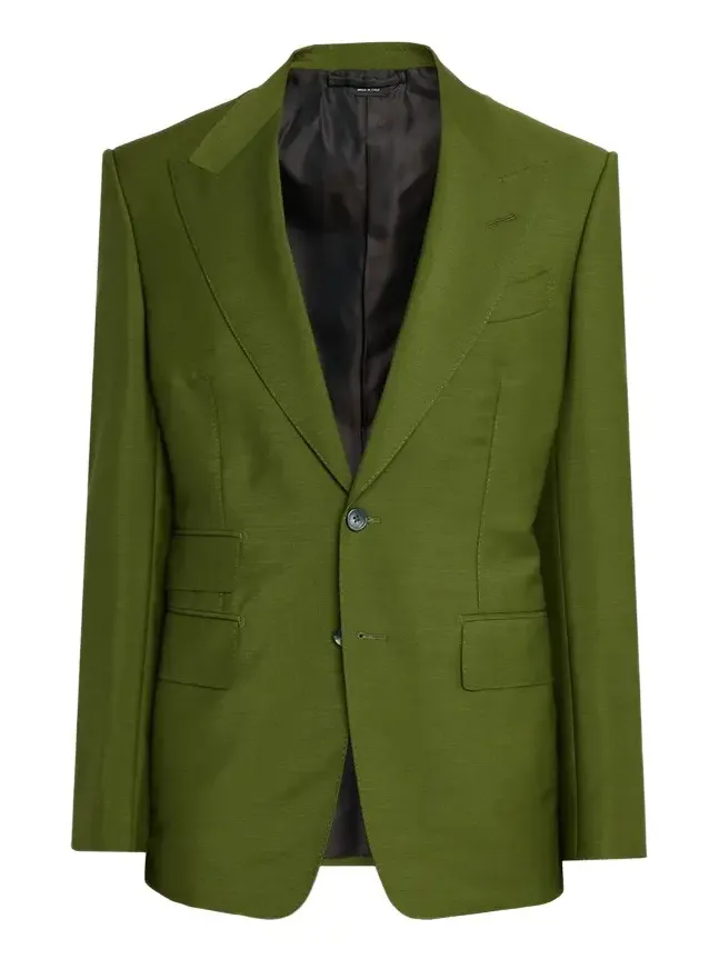 Tom Ford Men's Wool Peak Lapel Single-Breasted Sport Coat