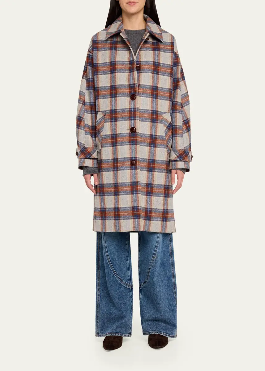 Veronica Beard Laurent Plaid Dickey Coat | Thumbnail 2