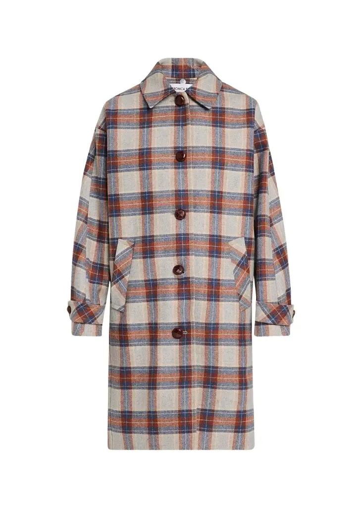 Veronica Beard Laurent Plaid Dickey Coat | Image 1 Veronica Beard Laurent Plaid Dickey Coat | Image 1