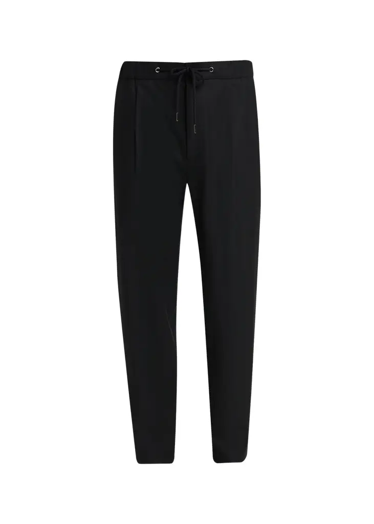 Giorgio Armani Men's Drawstring Stretch Cashmere Pants | Image 1 Giorgio Armani Men's Drawstring Stretch Cashmere Pants | Image 1
