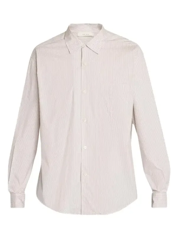 The Row Men's Vanja Cotton Stripe Dress Shirt