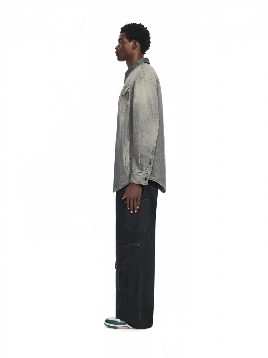 Off-White Bookish Workwear Denim Overshirt | Thumbnail 3 Off-White Bookish Workwear Denim Overshirt | Thumbnail 3