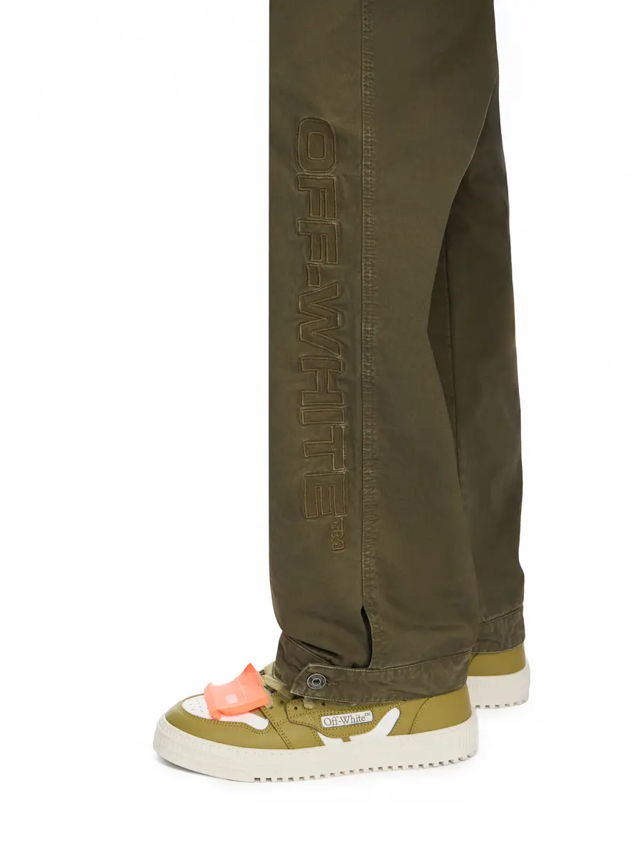 Off-White Swimming Logo Garment-Dyed Carpenter Pants | Thumbnail 5 Off-White Swimming Logo Garment-Dyed Carpenter Pants | Thumbnail 5