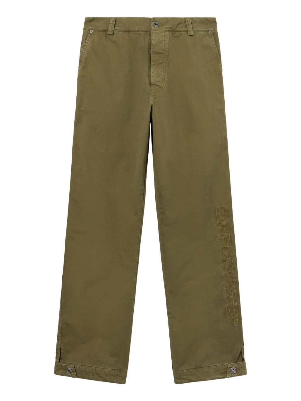 Swimming Logo Garment-Dyed Carpenter Pants Swimming Logo Garment-Dyed Carpenter Pants