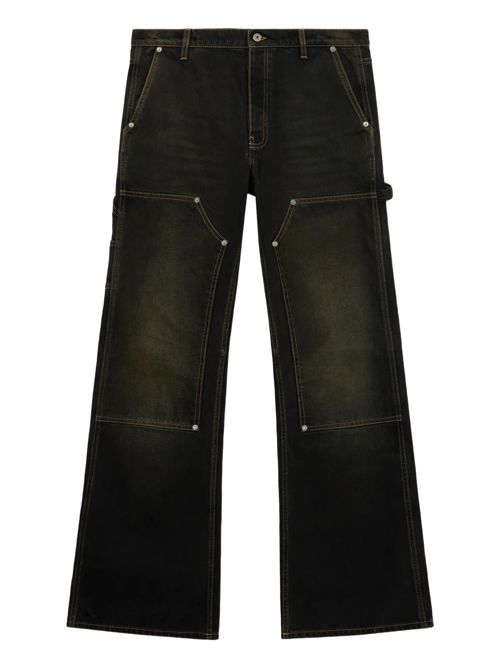 Half Arrow Flare Carpenter Jeans