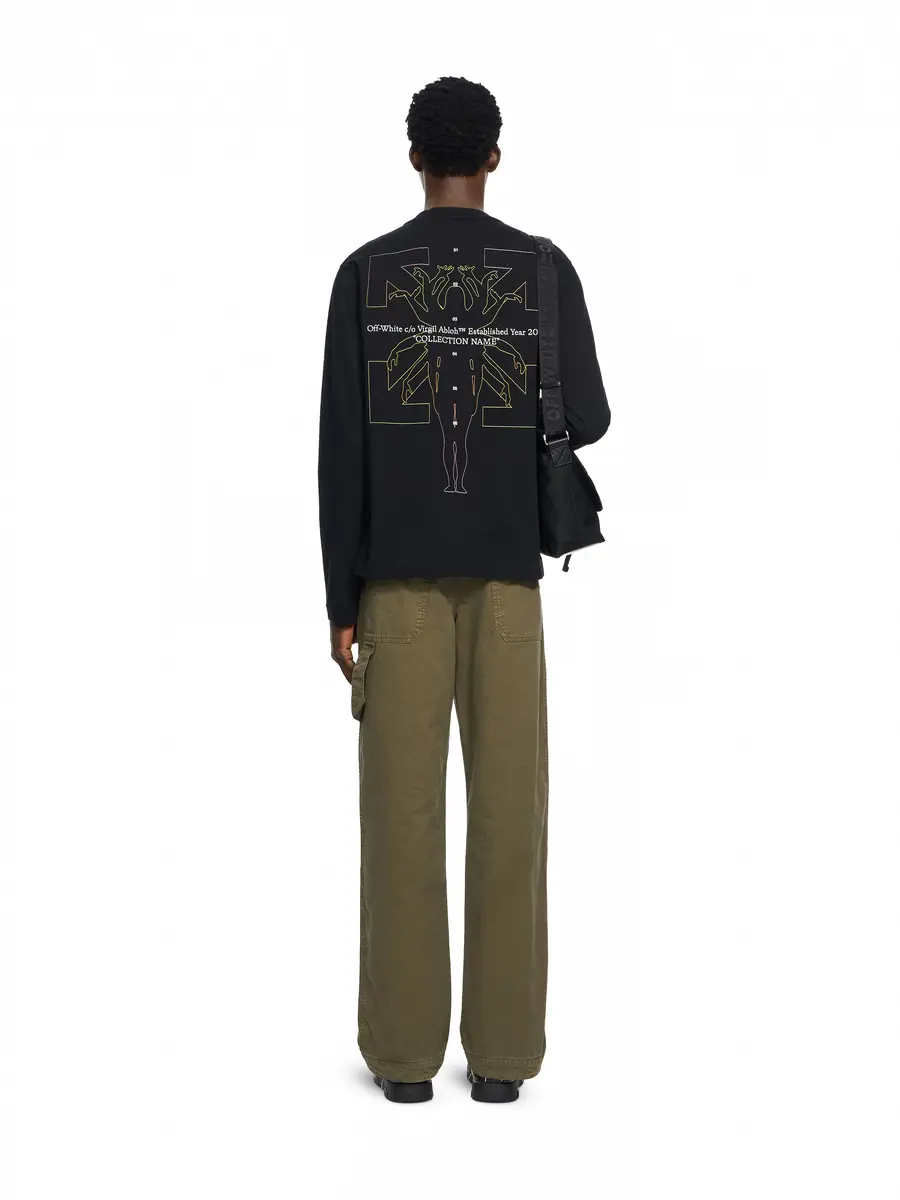 Off-White Chakra Arrow Long Sleeve T-Shirt | Thumbnail 4 Off-White Chakra Arrow Long Sleeve T-Shirt | Thumbnail 4