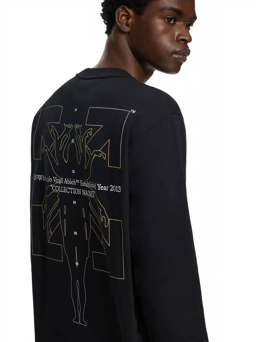 Off-White Chakra Arrow Long Sleeve T-Shirt | Thumbnail 5 Off-White Chakra Arrow Long Sleeve T-Shirt | Thumbnail 5