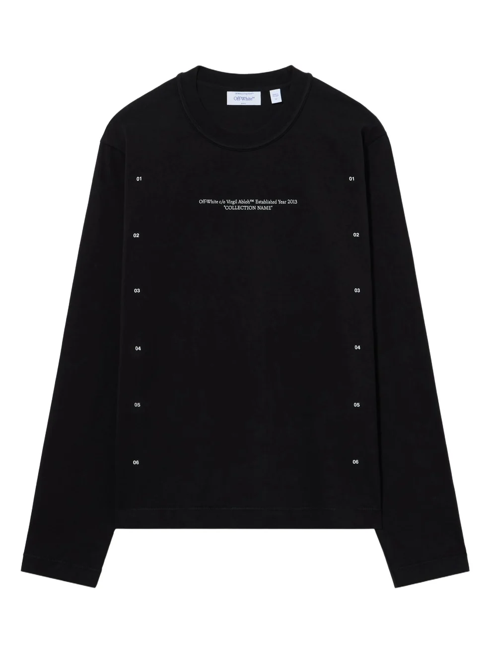 Off-White Chakra Arrow Long Sleeve T-Shirt