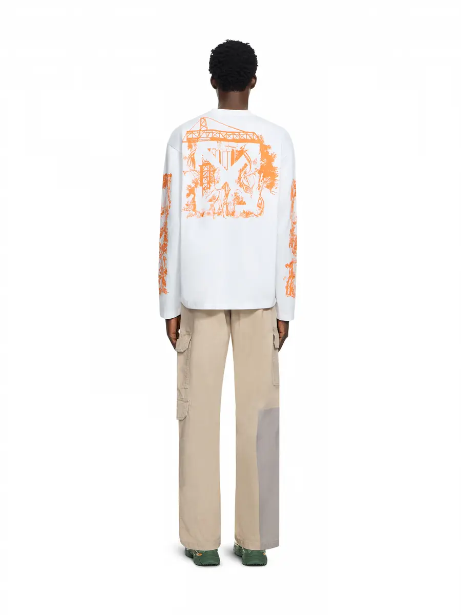 Off-White Big Bookish Cotton Gabardine Cargo Pants | Thumbnail 4 Off-White Big Bookish Cotton Gabardine Cargo Pants | Thumbnail 4