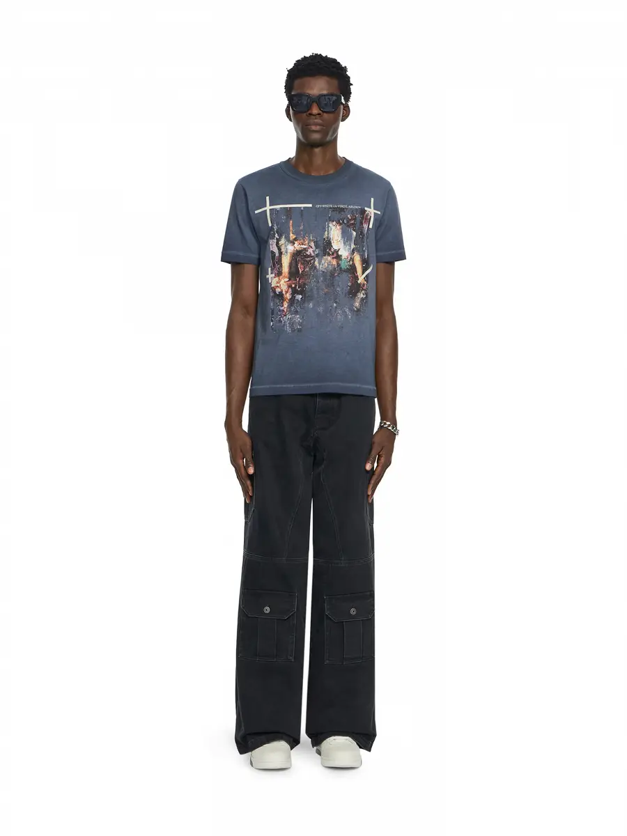 Off-White Ripped Narciso T-Shirt | Thumbnail 2 Off-White Ripped Narciso T-Shirt | Thumbnail 2
