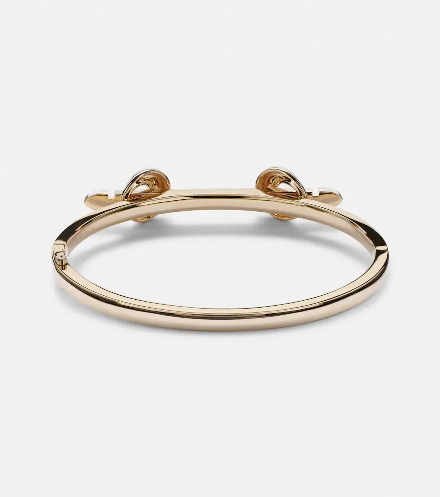 Ananya Chakra 18kt gold bangle with quartz | Thumbnail 2 Ananya Chakra 18kt gold bangle with quartz | Thumbnail 2