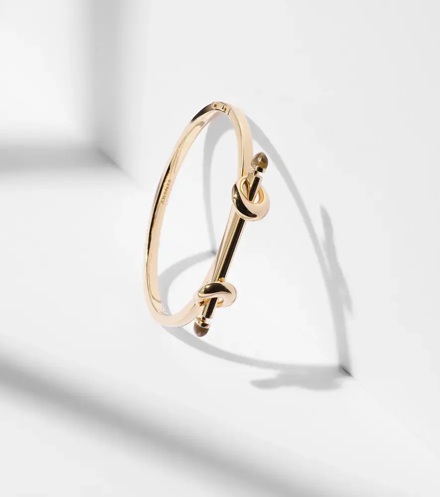 Ananya Chakra 18kt gold bangle with quartz | Thumbnail 5 Ananya Chakra 18kt gold bangle with quartz | Thumbnail 5