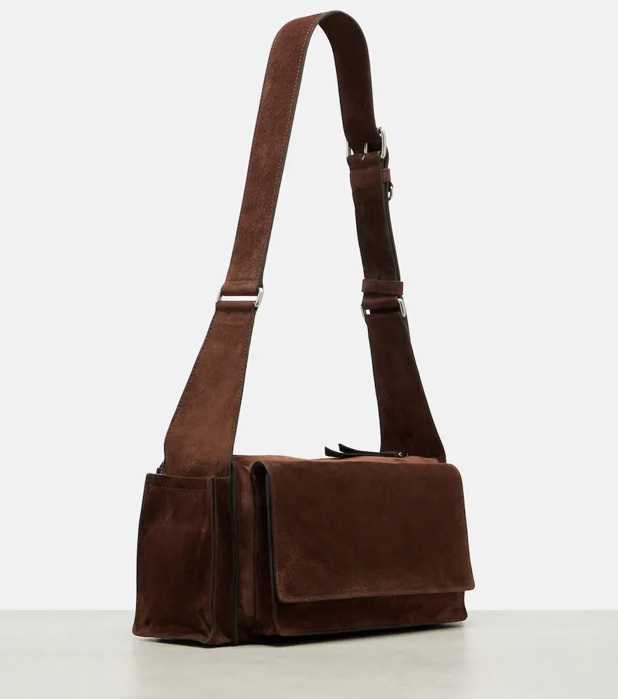 Miu Miu Utilitaire suede shoulder bag | Thumbnail 7 Miu Miu Utilitaire suede shoulder bag | Thumbnail 7
