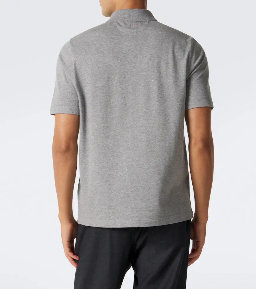 Canali Cotton and cashmere polo sweater | Thumbnail 4 Canali Cotton and cashmere polo sweater | Thumbnail 4