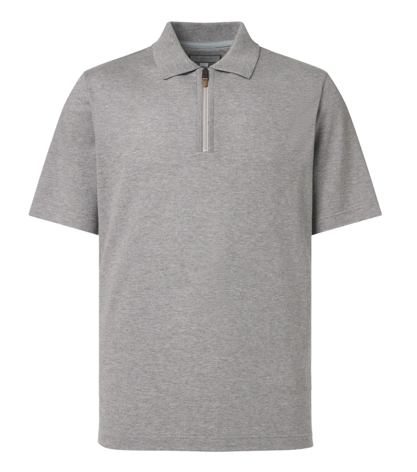 Cotton and cashmere polo sweater Cotton and cashmere polo sweater